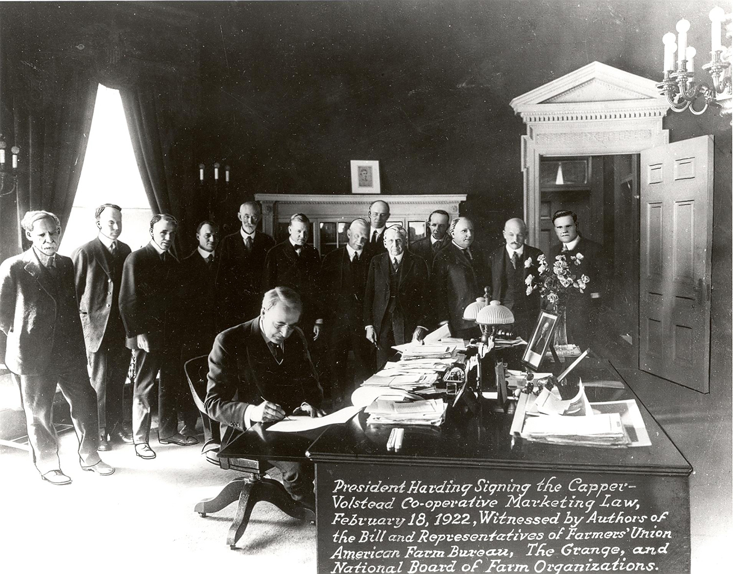Signing of Capper Volstead Act 1922